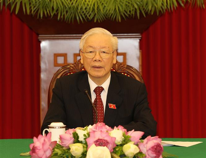 Tổng Bí thư Nguyễn Phú Trọng. (Ảnh: Trí Dũng/TTXVN) Ban Chỉ đạo Trung ương về phòng, chống tham nhũng sắp họp phiên thứ 20 ảnh 1