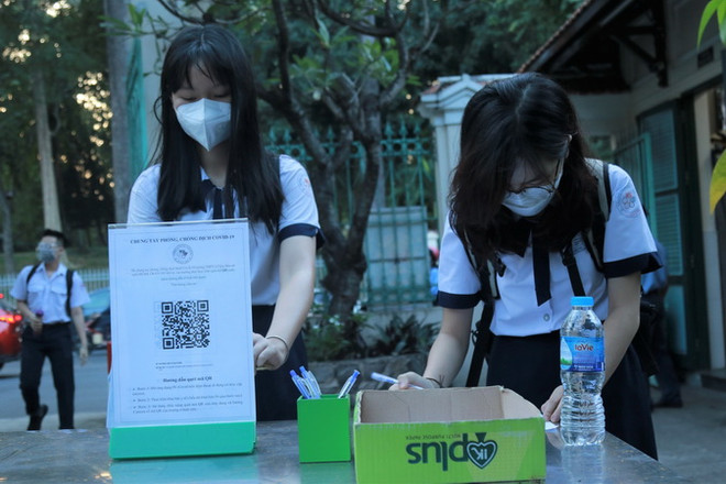 TP.HCM: Nhà trường, học sinh thích ứng với dịch khi học trực tiếp ảnh 1