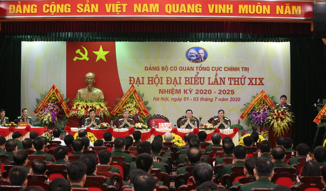 Đại hội đại biểu Đảng bộ Cơ quan Tổng cục Chính trị nhiệm kỳ 2020-2025 ảnh 1