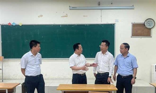 Hà Nội đã sẵn sàng tổ chức kỳ thi vào lớp 10 an toàn và chất lượng ảnh 3
