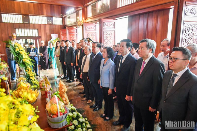 Khánh thành công trình tôn tạo Di tích Bác Hồ về thăm Tập đoàn Chí Hòa ảnh 2