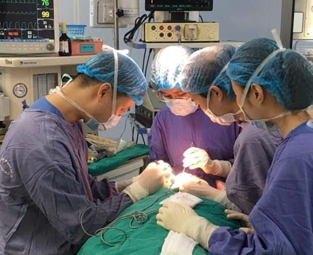 (Ảnh minh họa: PV/Vietnam+) Bệnh viên đa khoa TW Cần Thơ cứu sống bệnh nhân bị u nhầy nhĩ hiếm gặp ảnh 1