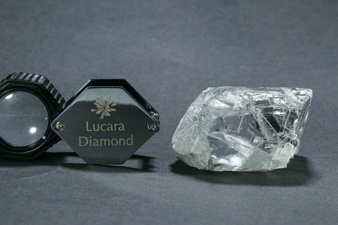 Viên kim cương trắng. (Nguồn: Lucara Diamond) Canada: Phát hiện viên kim cương trắng 692,3 carat tại Botswana ảnh 1