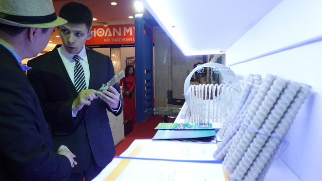 450 doanh nghiệp quy tụ tại Triển lãm Vietbuild Hà Nội 2017 ảnh 9