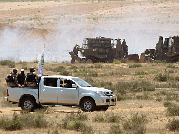 Israel không kích miền Bắc Dải Gaza đáp trả vụ bắn rocket ảnh 1