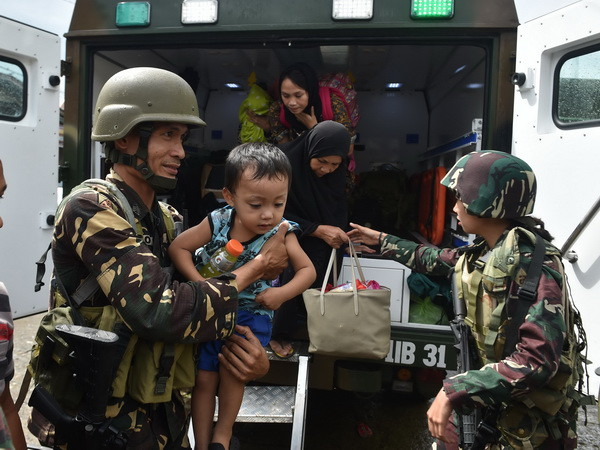 Philippines tuyên bố ngừng bắn nhân đạo tại thành phố Marawi ảnh 1