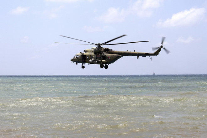 Trực thăng Mi-17. (Ảnh: AFP/TTXVN) Indonesia tìm thấy thi thể 12 nạn nhân trong vụ máy bay MI-17 mất tích ảnh 1