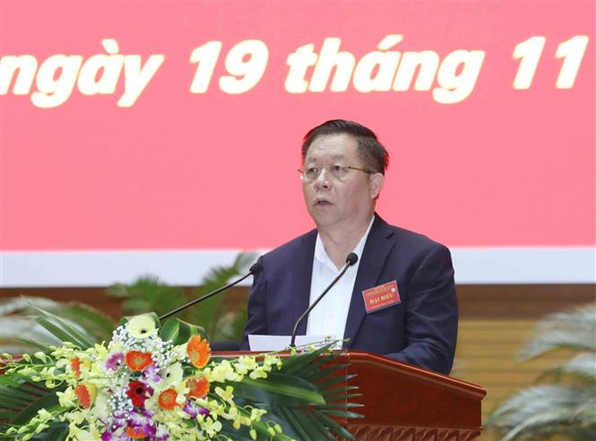 Thượng tướng Nguyễn Trọng Nghĩa. (Ảnh: Phương Hoa/TTXVN) Tóm tắt quá trình công tác Trưởng ban Tuyên giáo TW Nguyễn Trọng Nghĩa ảnh 1