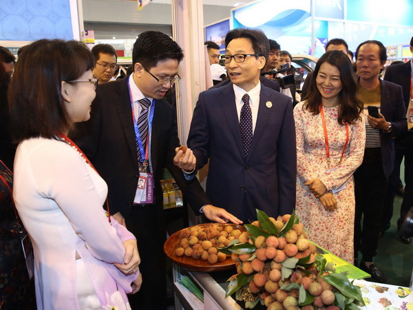 Phó Thủ tướng Vũ Đức Đam dự Lễ Khai mạc Hội chợ Trung Quốc-Nam Á ảnh 1