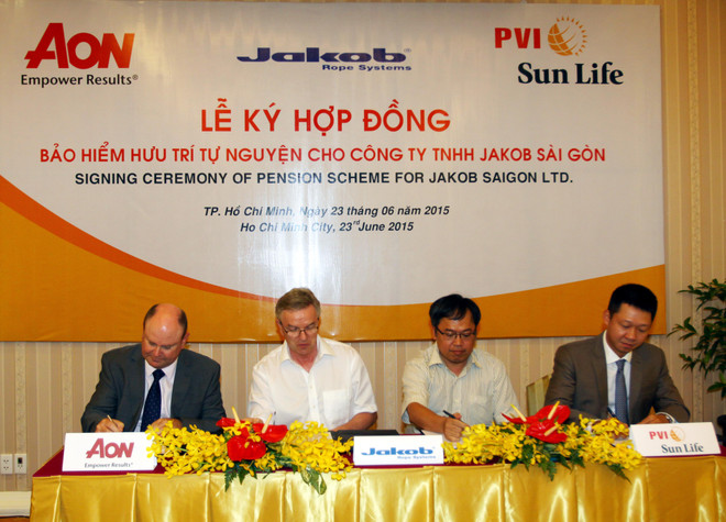 PVI Sun Life cung cấp sản phẩm bảo hiểm hưu trí cho công ty Thụy Sĩ ảnh 1