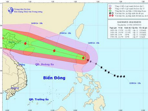 Bão Kalmaegi đã đổ bộ vào Philippines, tiếp tục di chuyển nhanh ảnh 1