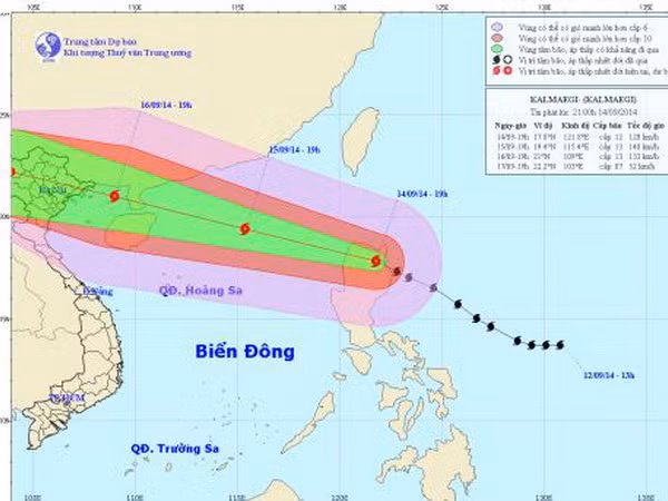 Bão Kalmaegi đã đổ bộ vào Philippines, tiếp tục di chuyển nhanh ảnh 1