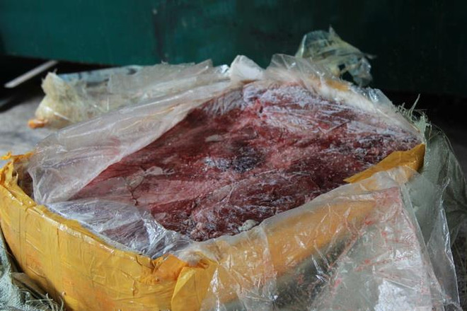 Lạng Sơn: Bắt giữ 2,5 tấn nội tạng lợn không rõ nguồn gốc ảnh 1