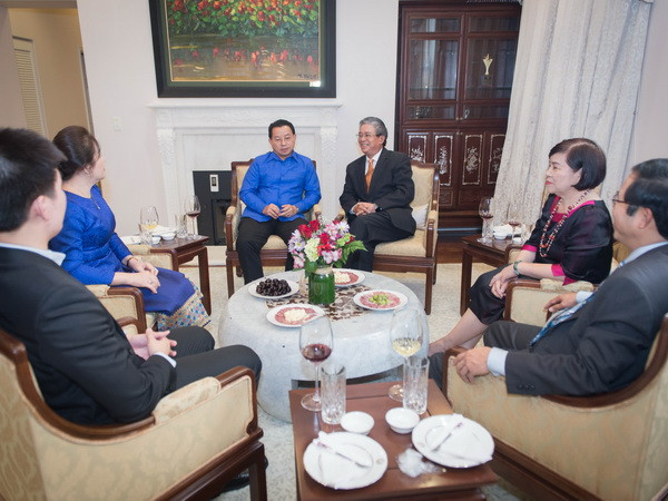 Đại sứ Lào tại Hoa Kỳ chúc mừng quốc khánh Việt Nam ảnh 2