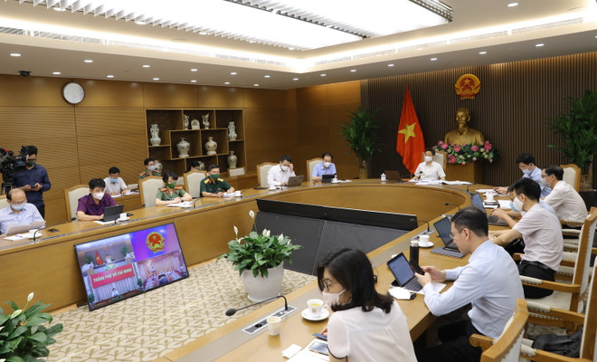PTT Vũ Đức Đam chủ trì họp với lãnh đạo TP.HCM về phòng, chống dịch ảnh 4