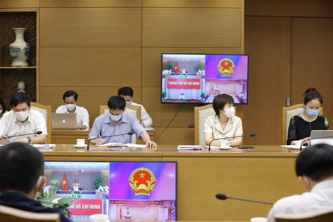 PTT Vũ Đức Đam chủ trì họp với lãnh đạo TP.HCM về phòng, chống dịch ảnh 2