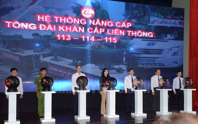 Thành phố Hồ Chí Minh ra mắt Tổng đài khẩn cấp liên thông 113-114-115 ảnh 1