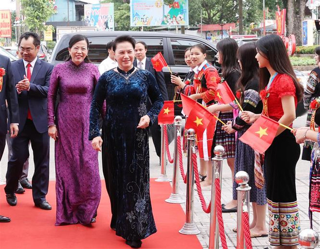 Chủ tịch Quốc hội dự Đại hội thi đua yêu nước tỉnh Thái Nguyên ảnh 1