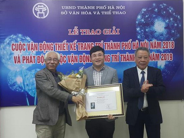 12 tác phẩm đoạt giải thiết kế trang trí thành phố Hà Nội ảnh 1