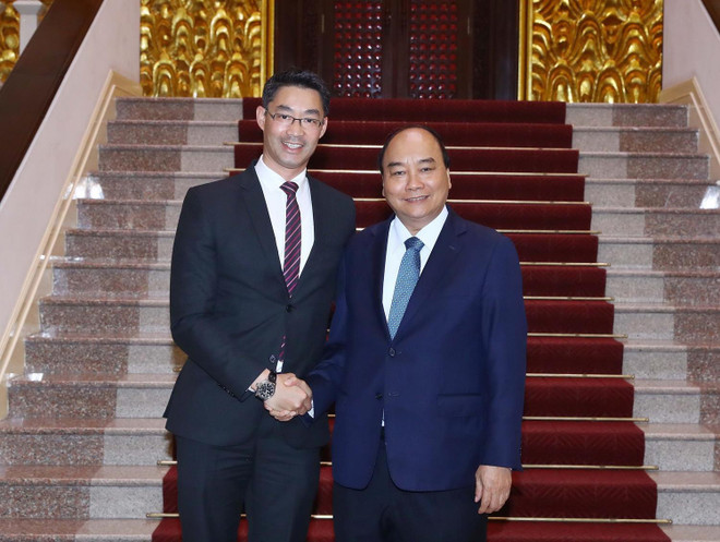 Thủ tướng Nguyễn Xuân Phúc tiếp chuyên gia kinh tế Philipp Rosler ảnh 1