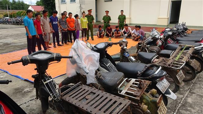 Tây Ninh: Phá tụ điểm đá gà và lắc tài xỉu ở vùng sâu gần biên giới ảnh 1