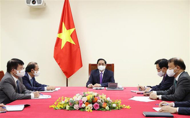 Thủ tướng Phạm Minh Chính điện đàm Thủ tướng Canada Justin Trudeau ảnh 2