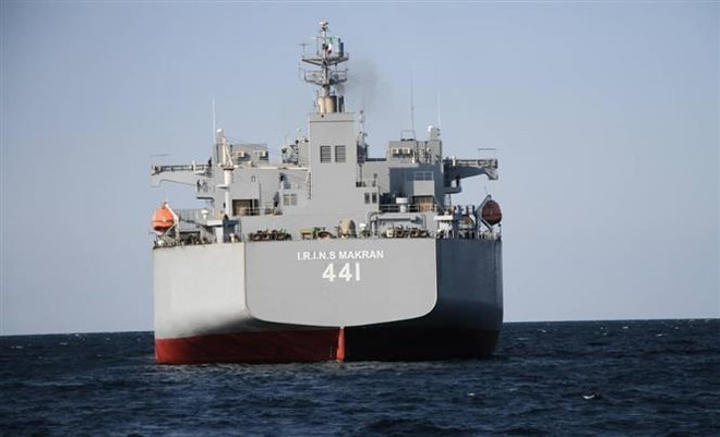 Tàu Hải quân Iran lần đầu tiên tiến vào Đại Tây Dương ảnh 1