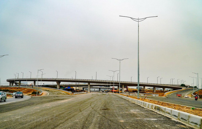 Từ 9/1 sẽ phân luồng giao thông nút giao cao tốc Hà Nội-Hải Phòng ảnh 1