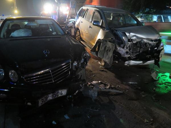 Hải Dương: Tai nạn liên hoàn, bốn người trong một gia đình bị thương ảnh 1