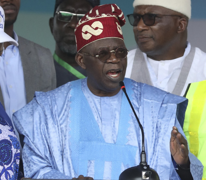 Ứng cử viên đảng cầm quyền Bola Tinubu đắc cử Tổng thống Nigeria ảnh 1