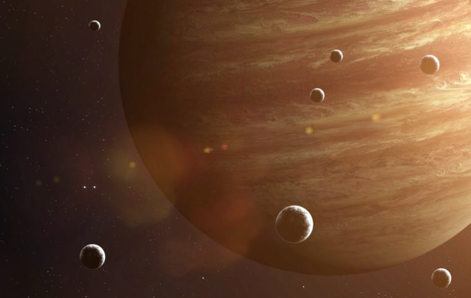 Thêm 12 mặt trăng mới được phát hiện quanh Sao Mộc ảnh 1