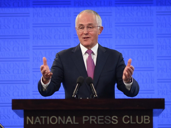 Thủ tướng Australia Malcolm Turnbull. (Ảnh: EPA/TTXVN) Thủ tướng Australia bảo vệ chính sách biên giới, nhập cư khắt khe ảnh 1