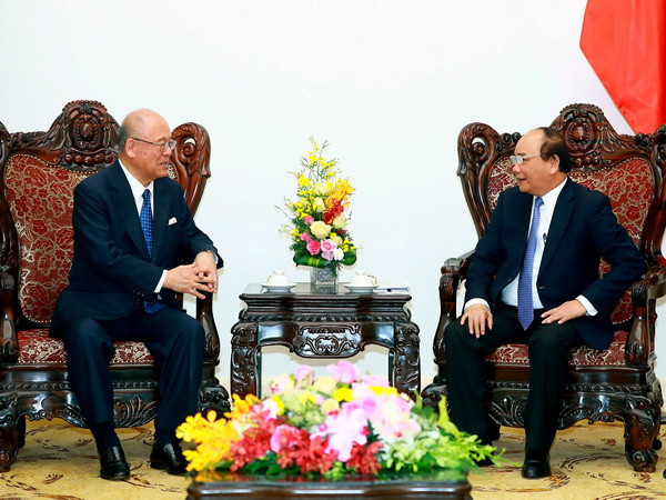 Thủ tướng tiếp Cố vấn đặc biệt Liên minh Nghị sỹ hữu nghị Nhật-Việt ảnh 1