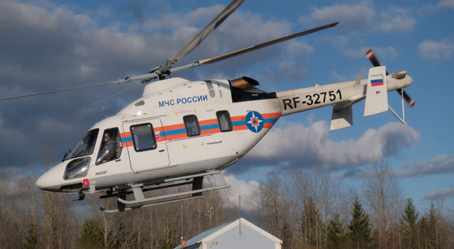 Nga: Rơi trực thăng y tế tại tỉnh Volgograd, 1 người thiệt mạng ảnh 1