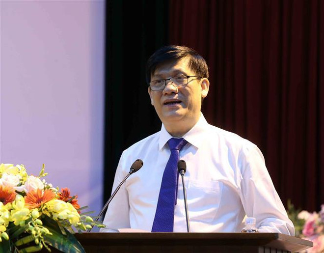 Trong ảnh: Phó Trưởng Ban Tuyên giáo Trung ương Nguyễn Thanh Long, Trưởng Ban Tổ chức cuộc thi phát biểu tại lễ phát động. Ảnh: Phương Hoa - TTXVN Phát động cuộc thi tìm hiểu 90 năm lịch sử của Đảng Cộng sản Việt Nam ảnh 2