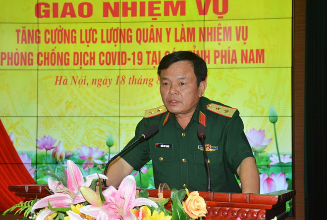 Tiếp tục tăng cường lực lượng quân y hỗ trợ các tỉnh phía Nam ảnh 1