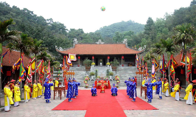 Lễ hội Xuân Côn Sơn Kiếp Bạc khai mạc với Lễ tế trời đất ảnh 1