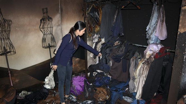 Vụ cháy xe bồn ở Bình Phước: Người dân đã trở về dọn dẹp nhà cửa ảnh 2