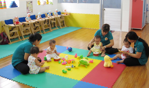 Hiệu quả đề án giữ trẻ từ 6 tháng tuổi tại mầm non công lập ảnh 1