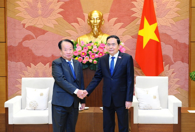 Việt Nam luôn coi trọng, ưu tiên tăng cường quan hệ với Campuchia ảnh 1