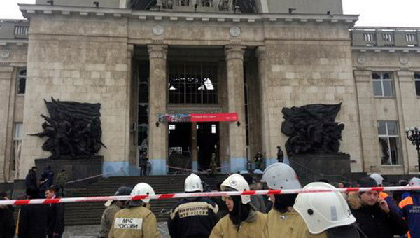 Vụ nổ nhà ga ở Nga: Bom nổ ngay trước máy dò tìm kim loại ảnh 1