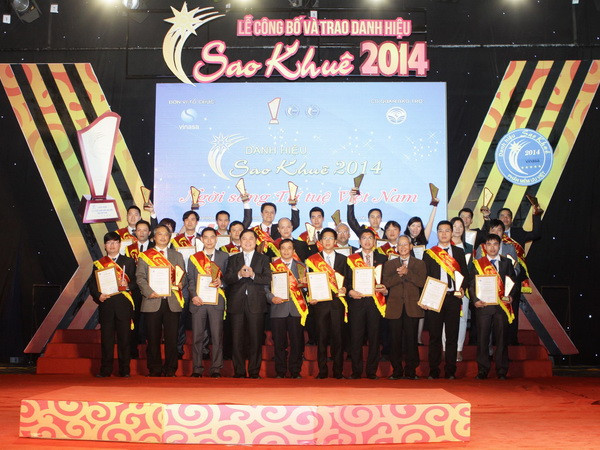 Hai sản phẩm của EVNIT nhận danh hiệu Sao Khuê 2014 ảnh 1