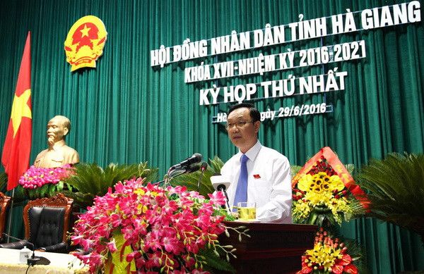 Ông Thào Hồng Sơn trúng cử Chủ tịch HĐND tỉnh Hà Giang khóa XVII ảnh 1