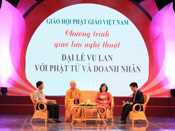 Giao lưu nghệ thuật “Đại lễ Vu lan với Phật tử-doanh nhân” ảnh 1