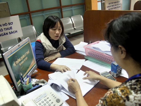 Phấn đấu 95 % số doanh nghiệp khai thuế điện tử trong 2015 ảnh 1