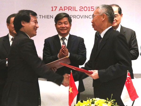 Hội nghị Bộ trưởng lần thứ 11 về kết nối kinh tế Việt Nam-Singapore ảnh 1