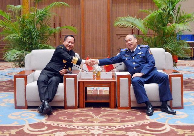 Cảnh sát biển Việt Nam trao đổi song phương với Indonesia và Campuchia ảnh 1