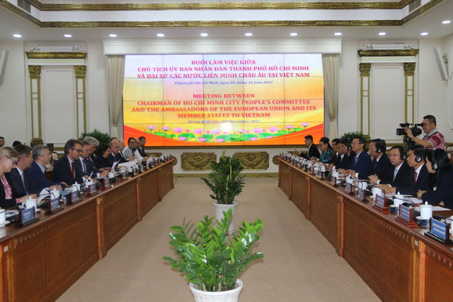 TP.HCM và EU: Hợp tác cùng hướng tới phát triển xanh và bền vững&nbsp; ảnh 1