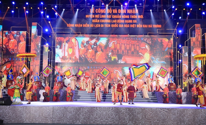 Hà Nội: Khai mạc Lễ hội hoa và trưng bày nông sản tại huyện Mê Linh ảnh 1