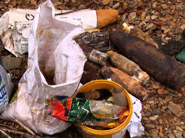 Quảng Trị xử lý 260 vật liệu nổ thu gom từ cơ sở phế liệu ảnh 1